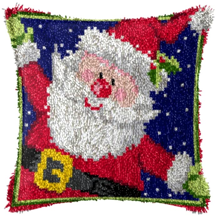 Beyond Your Thoughts Latch Hook Kit Rug Pattern Printed Sewing Kit Classic Crochet Needlework Craft Shaggy Rug Cute Carpet Animal Ladybug for Kids Adults Beginners 16 * 16 Inch ZD025 - Image 1
